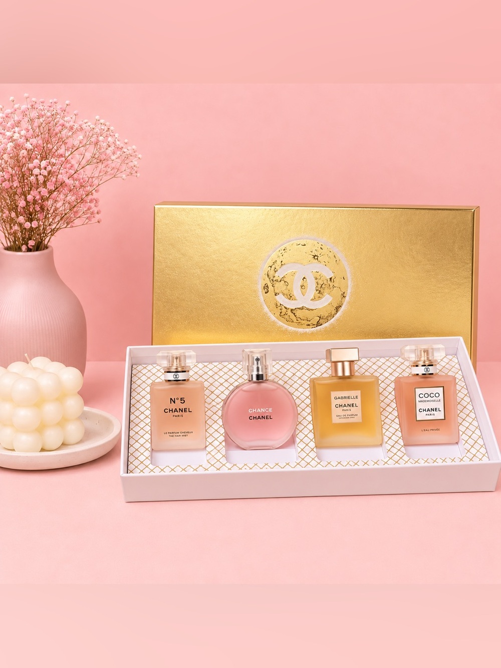✨🤍 4-PIECE PERFUME COLLECTION